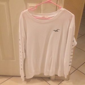 Oversized Hollister crew neck sweater